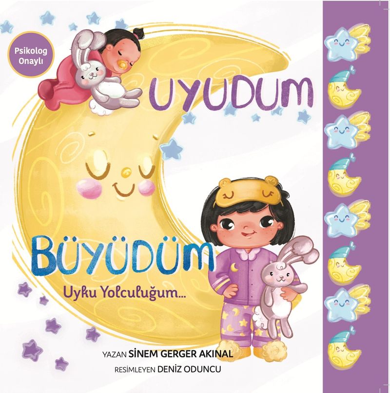 Uyudum Büyüdüm Uyku Yolculuğum kitap kapağı