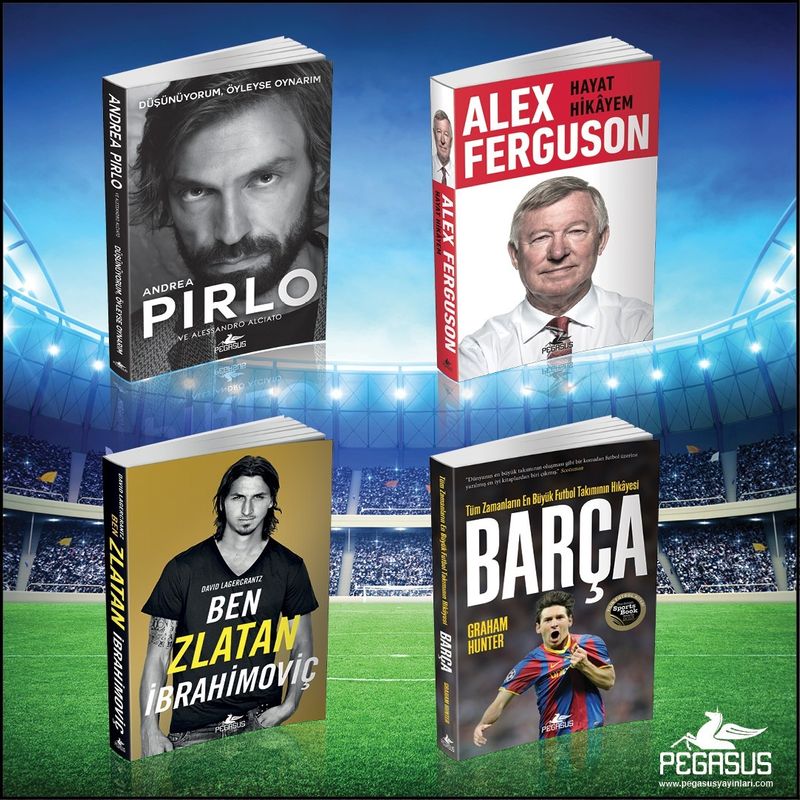 Futbol Kitapları Seti (4 Kitap) kitap kapağı