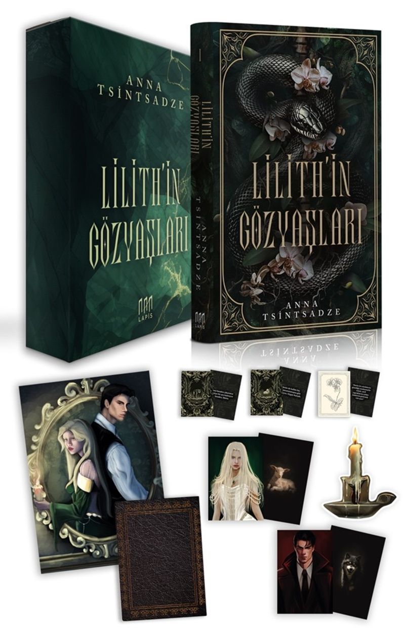 Lilith'in Gözyaşları (Ciltli Kutu Hediyeli) kitap kapağı