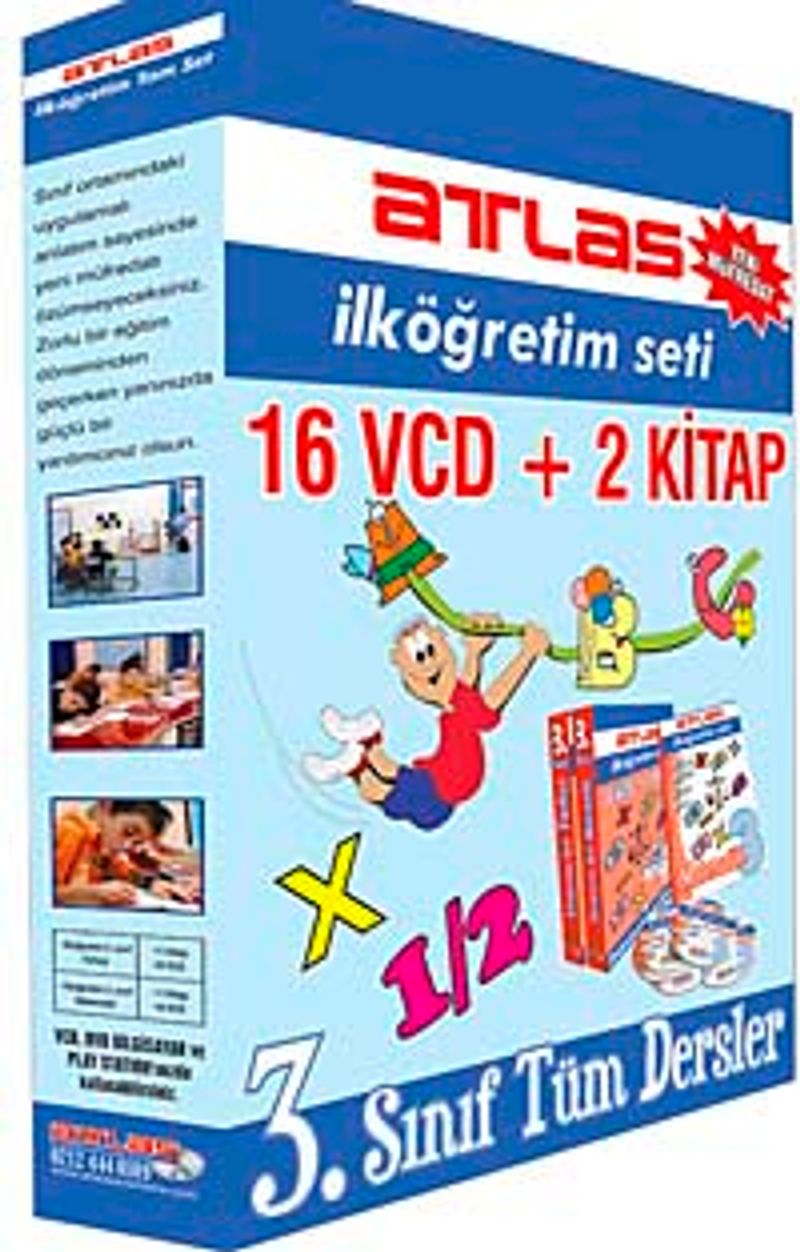 İlköğretim 3. Sınıf Tüm Dersler kitap kapağı