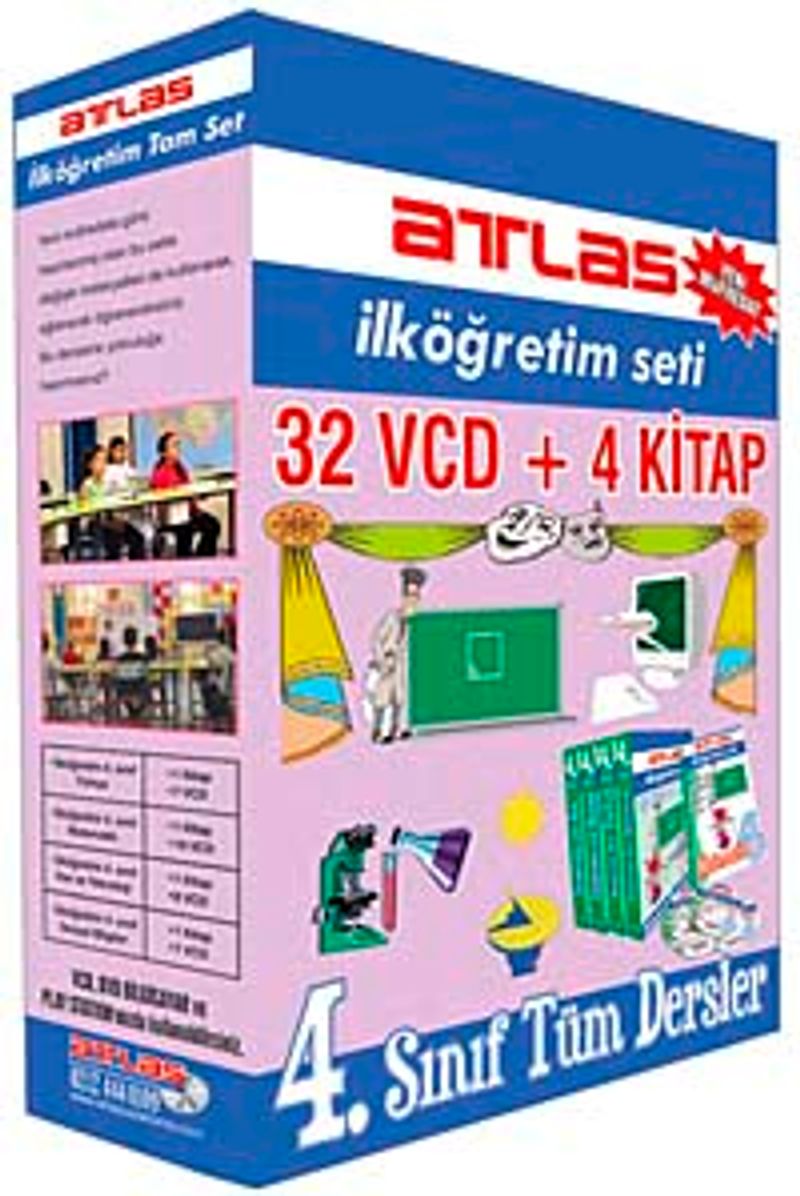 İlköğretim 4. Sınıf Tüm Dersler kitap kapağı