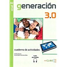 Generacion 3.0 A2 Cuaderno de actividades (Çalışma Kitabı) İspanyolca Orta-alt Seviye kitap kapağı