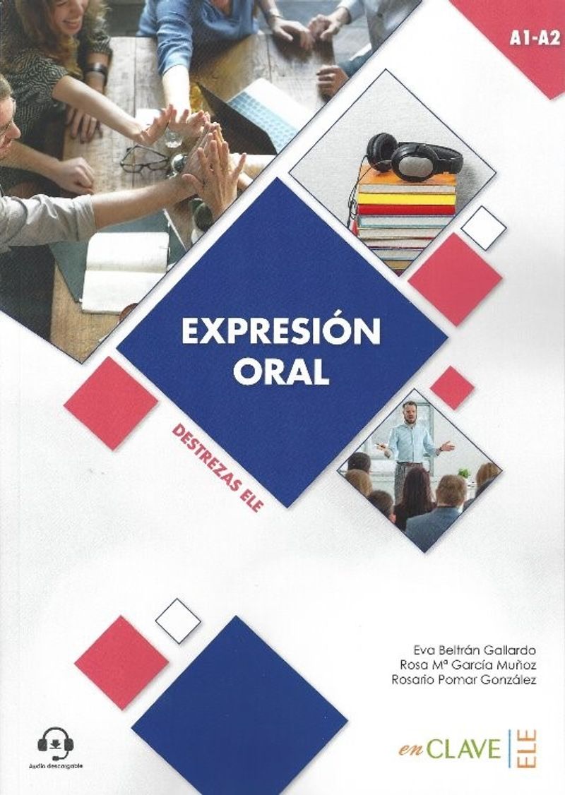 Expresion oral A1-A2 +aduio Descargable (Destrezas ELE) kitap kapağı