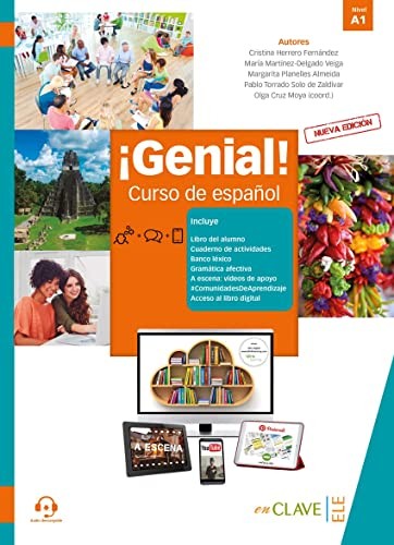 Genial! A1 +Audio descargable kitap kapağı