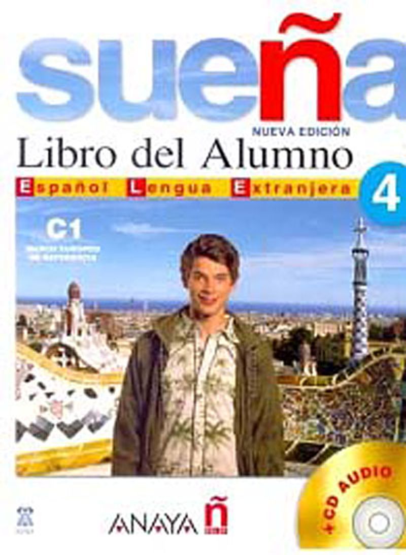 Suena 4 C1 Libro del Alumno +2 CD (İspanyolca İleri Seviye Ders Kitabı +2 CD) kitap kapağı