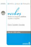 Verbos - modelos de conjugacion practicos regulares e irregulares (İspanyolca Fiil Çekimleri) kitap kapağı