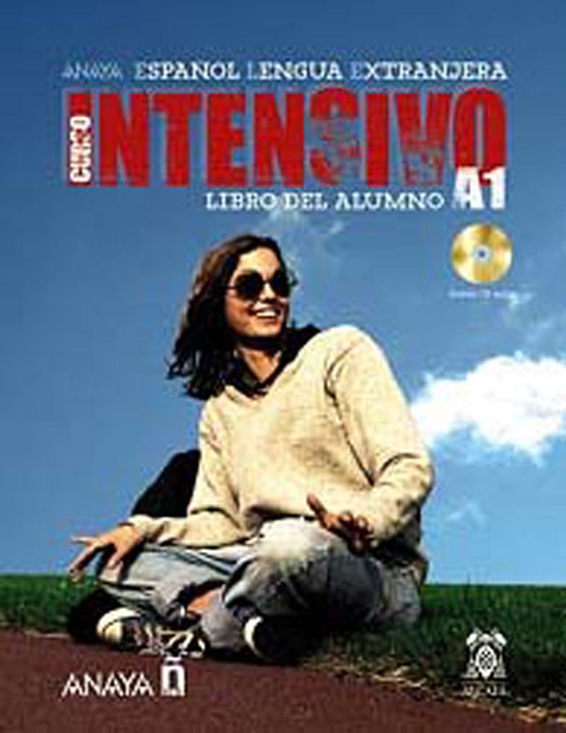 Curso Intensivo A1 Libro del Alumno +2 CD (İspanyolca Temel Seviye Ders Kitabı +2 CD) kitap kapağı