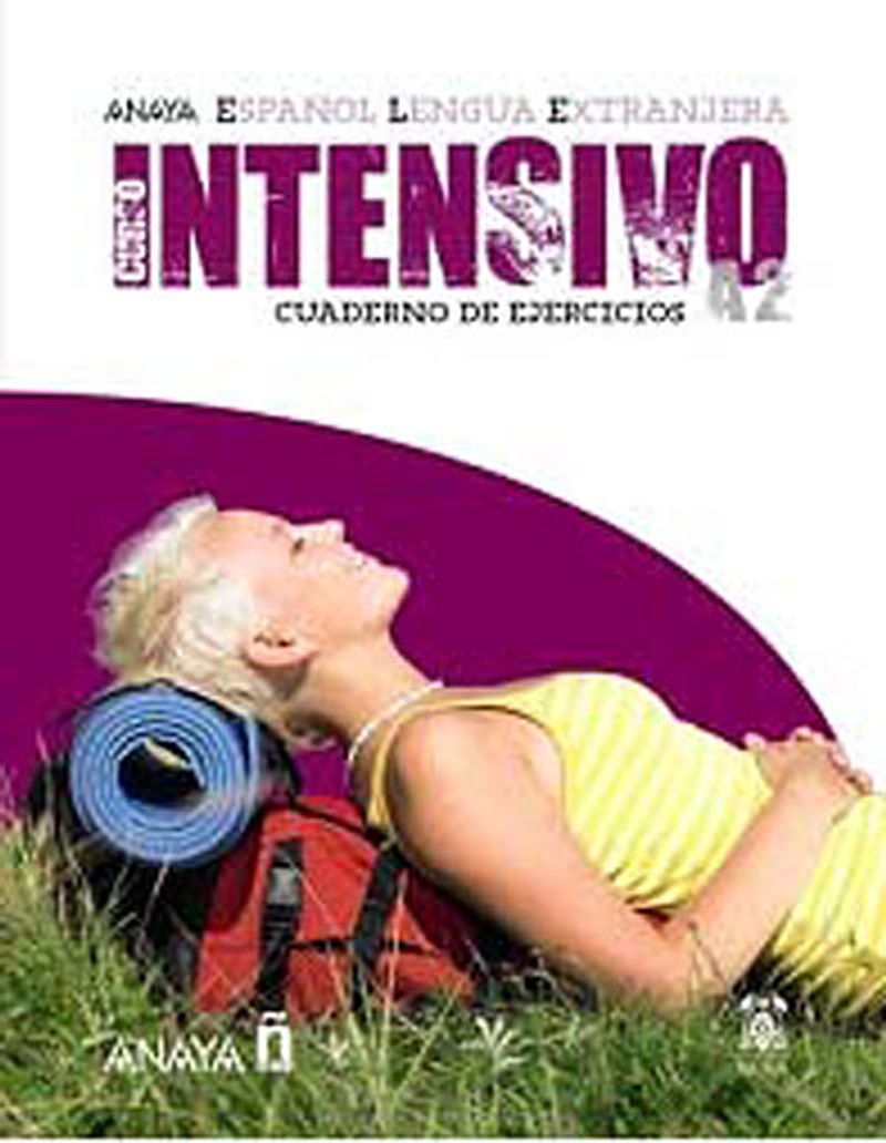 Curso Intensivo A2 Cuaderno de Ejercicios (İspanyolca Orta-Alt Seviye Çalışma Kitabı) kitap kapağı