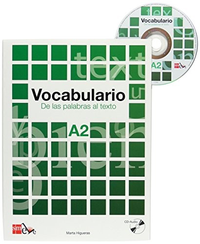 Vocabulario A2 De las palabras al texto +CD kitap kapağı