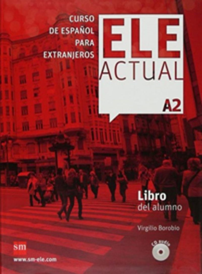 ELE ACTUAL A2 Libro del alumno +2 CD kitap kapağı
