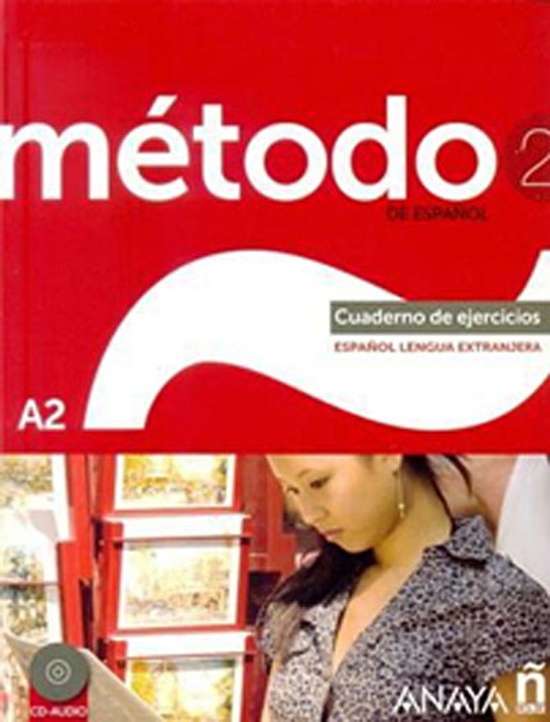Metodo 2 Cuaderno de Ejercicios A2 +CD (İspanyolca Orta-Alt Seviye çalışma Kitabı +CD) kitap kapağı
