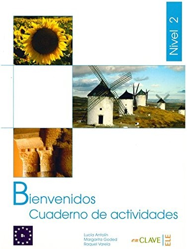 Bienvenidos 2 Cuaderno de Actividades (Etkinlik Kitabı) İspanyolca - Turizm ve Otelcilik kitap kapağı