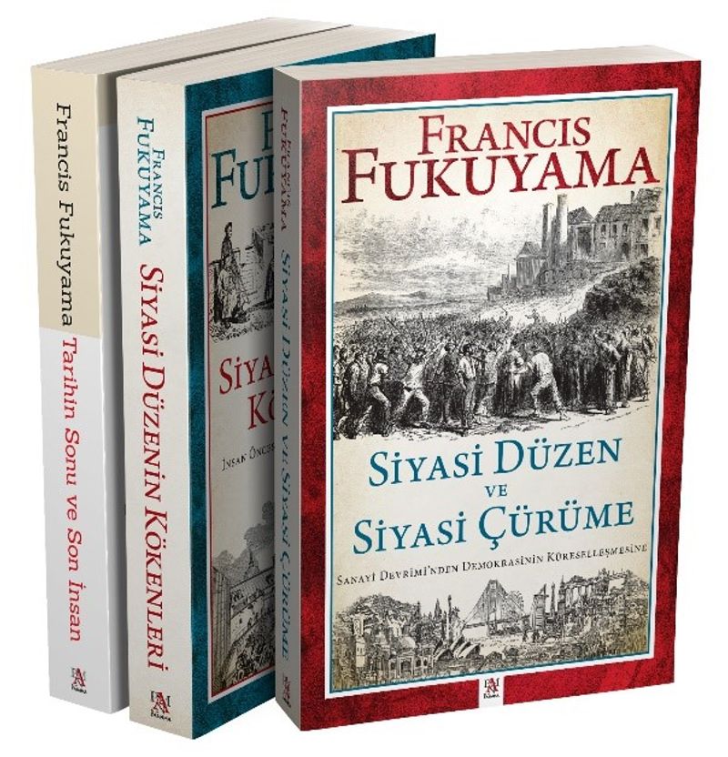 Francis Fukuyama Seti (3 Kitap) kitap kapağı
