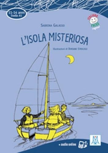 L'isola misteriosa +Audio online (A1) (11-14 anni) kitap kapağı