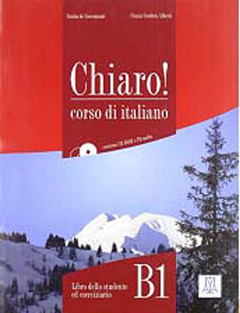 Chiaro! B1 (Ders Kitabı+CD+CD ROM) Orta Seviye İtalyanca kitap kapağı