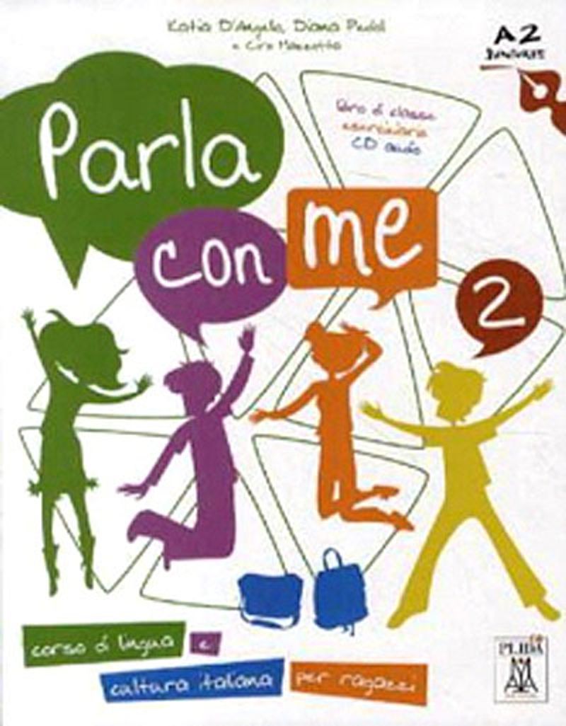 Parla con me 2 +CD Audio (A2) kitap kapağı