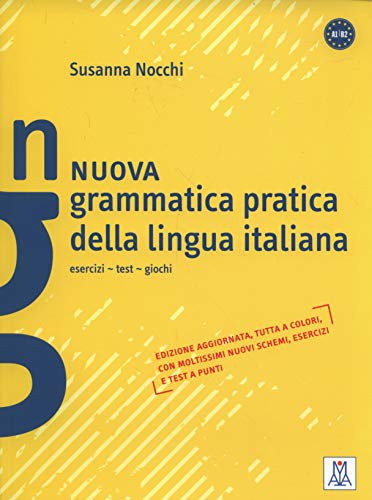 Nuova grammatica pratica della lingua italiana A1-B2 kitap kapağı