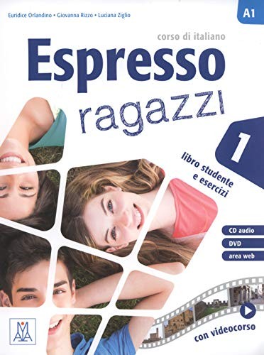 Espresso ragazzi 1 (A1) +Cd +Dvd kitap kapağı