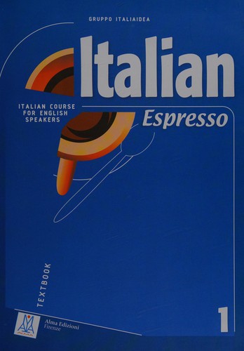 Italian Espresso 1 A1 (Ders Kitabı) (Temel Seviye İtalyanca) kitap kapağı
