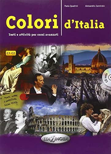 Colori d'Italia +CD (C1-C2) kitap kapağı