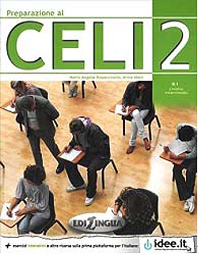 Preparazione al CELI 2 (İtalyanca Sınavına Hazırlık) B1 kitap kapağı