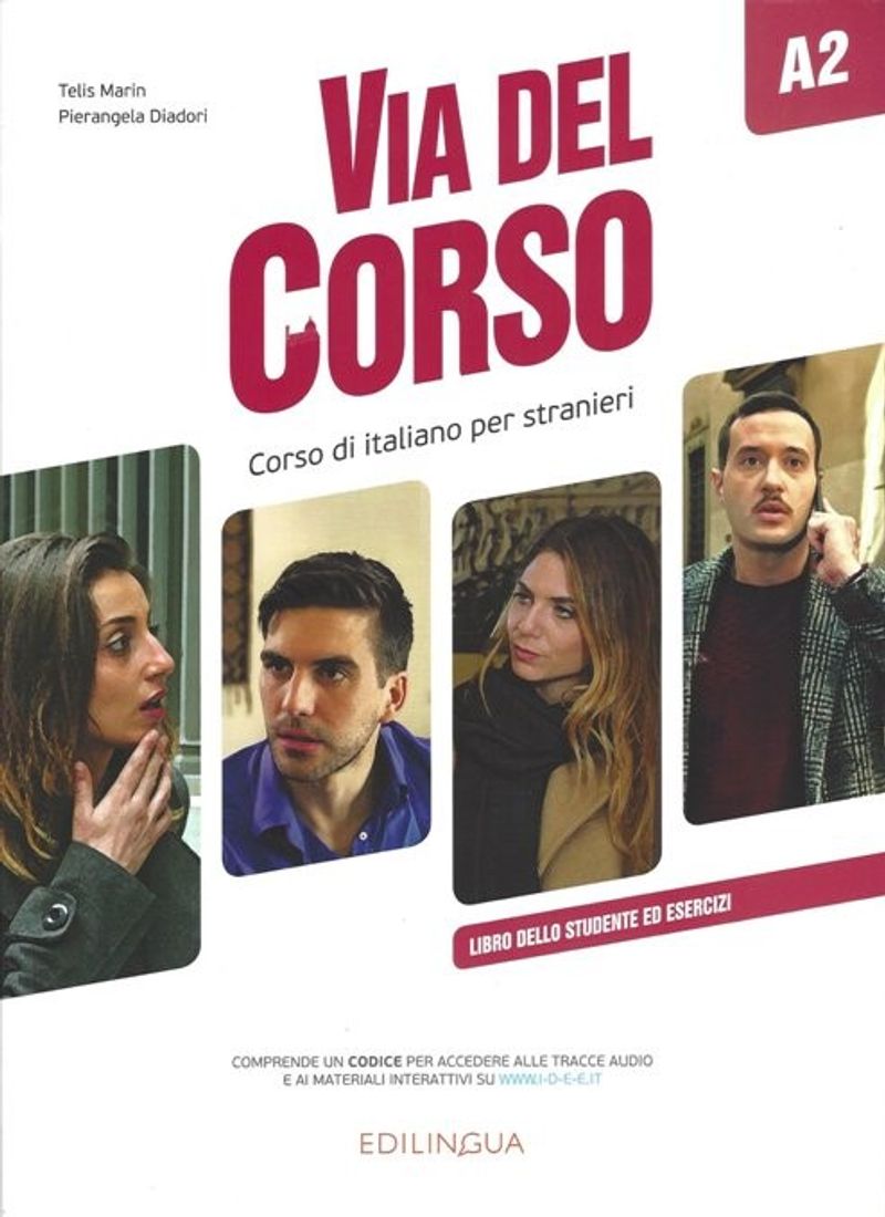 Via del Corso A2 Libro dello studente ed esercizi kitap kapağı