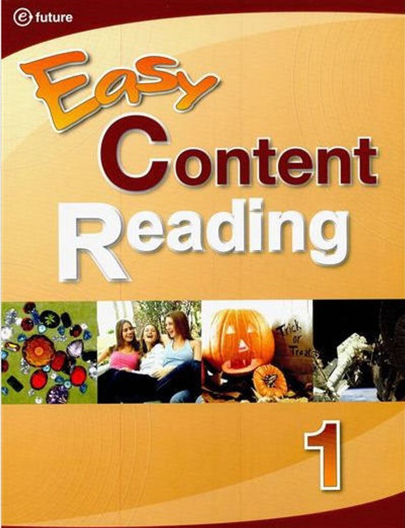 Easy Content Reading 1 +CD kitap kapağı