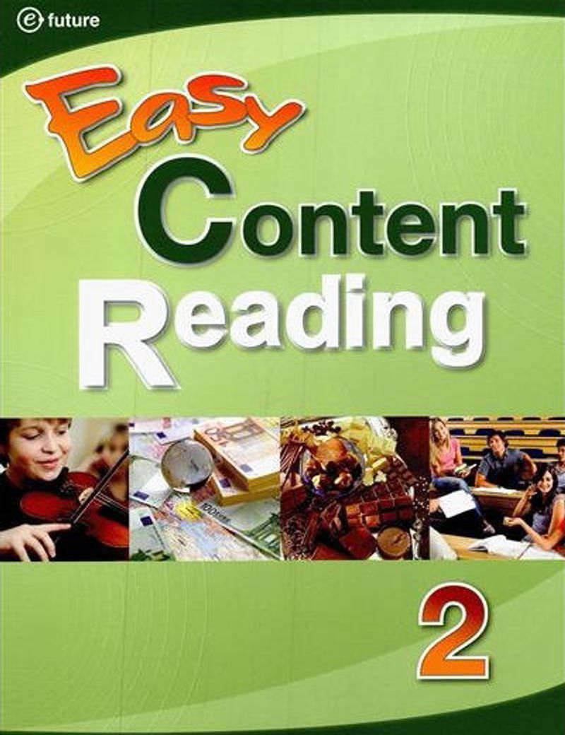 Easy Content Reading 2 +CD kitap kapağı