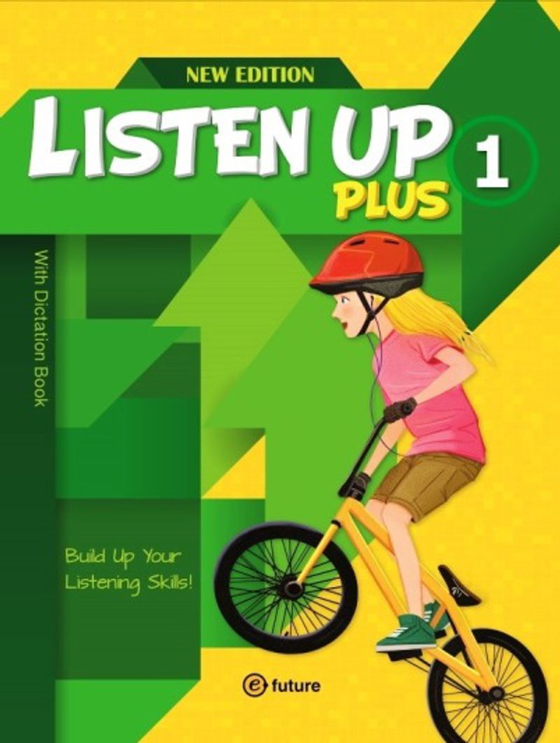Listen Up Plus 1 with Dictation Book +2 CDs kitap kapağı