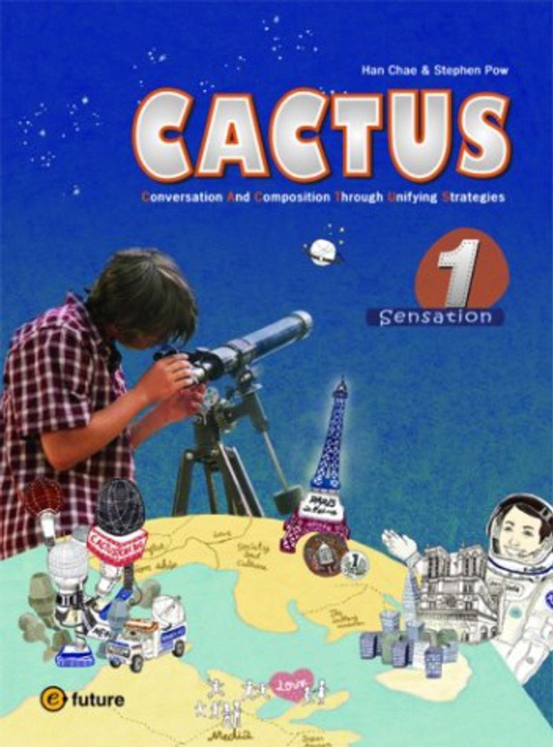 Cactus 1 with Workbook +CD kitap kapağı