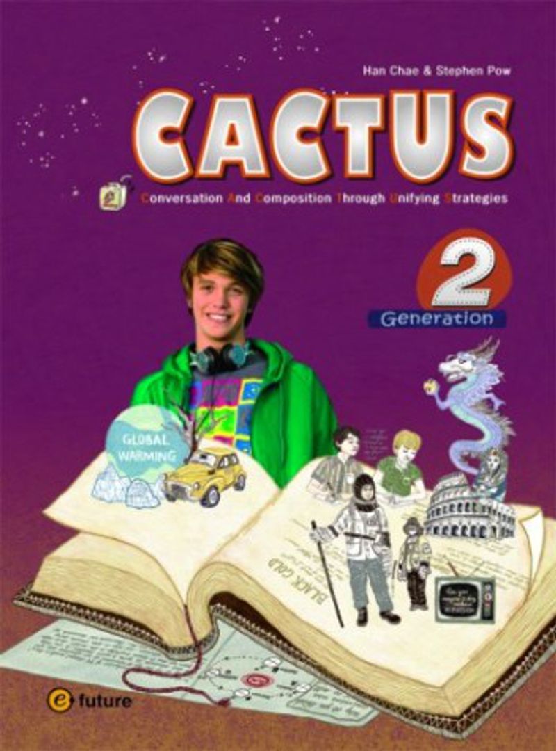 Cactus 2 with Workbook +CD kitap kapağı