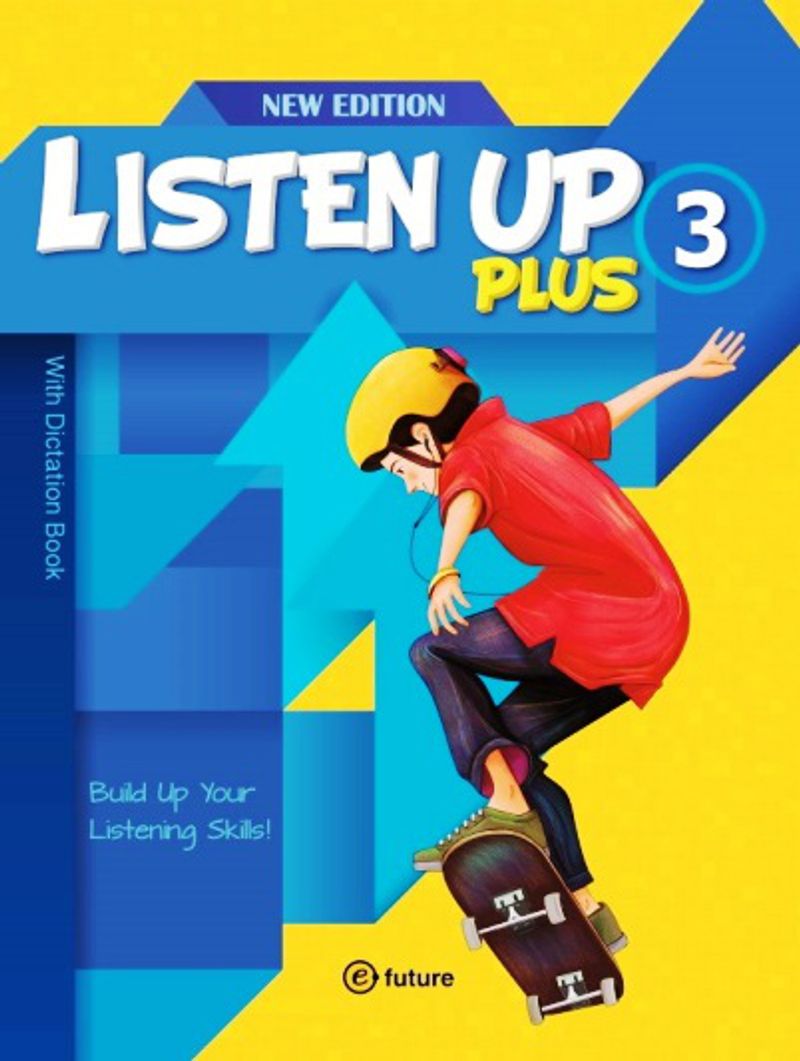 Listen Up Plus 3 with Dictation Book +2 CDs kitap kapağı
