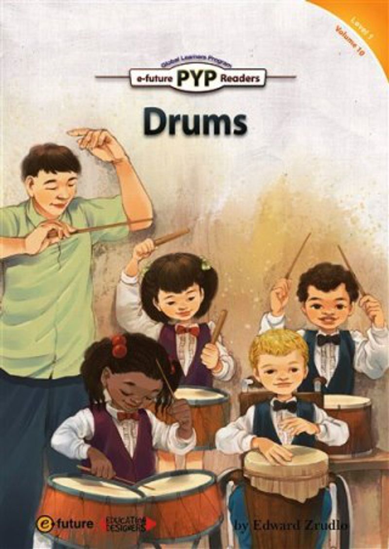 Drums (PYP Readers 1) kitap kapağı