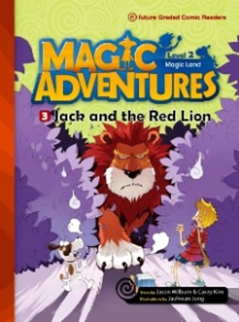 Jack and the Red Lion +CD (Magic Adventures 2) kitap kapağı