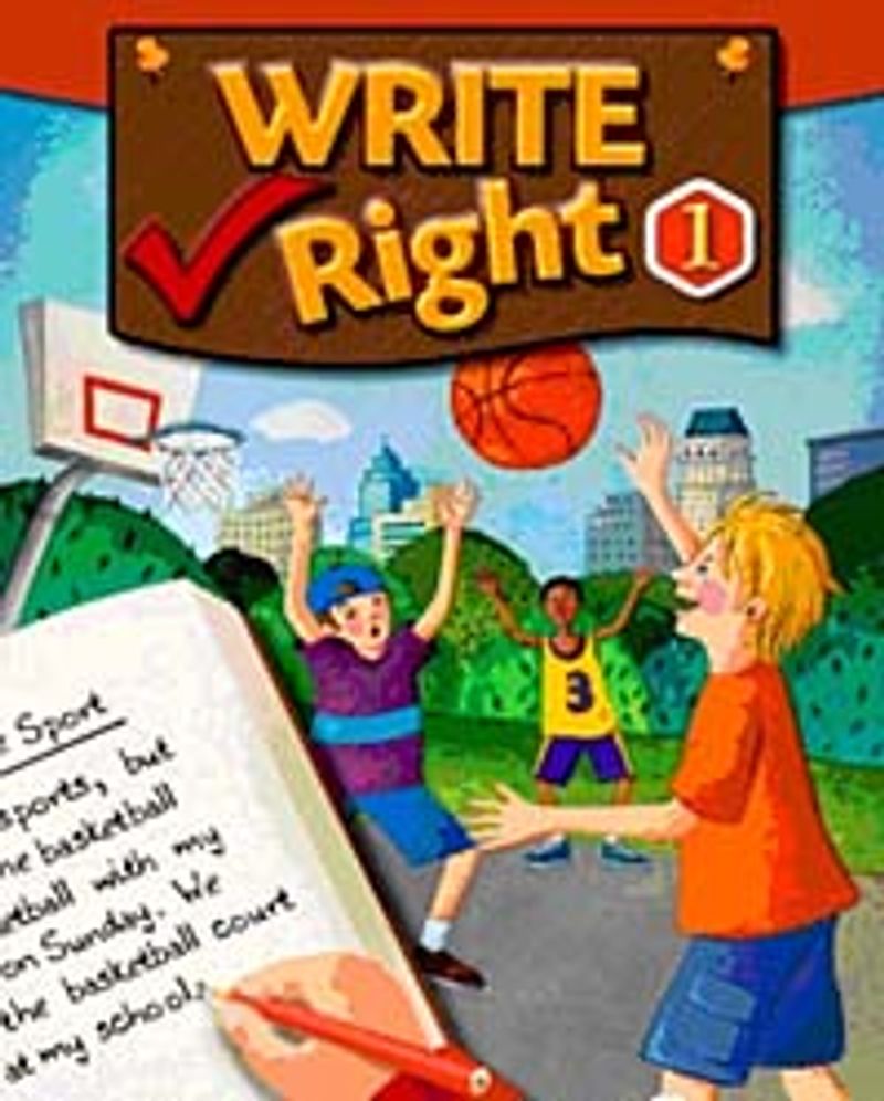 Write Right 1 with Workbook kitap kapağı