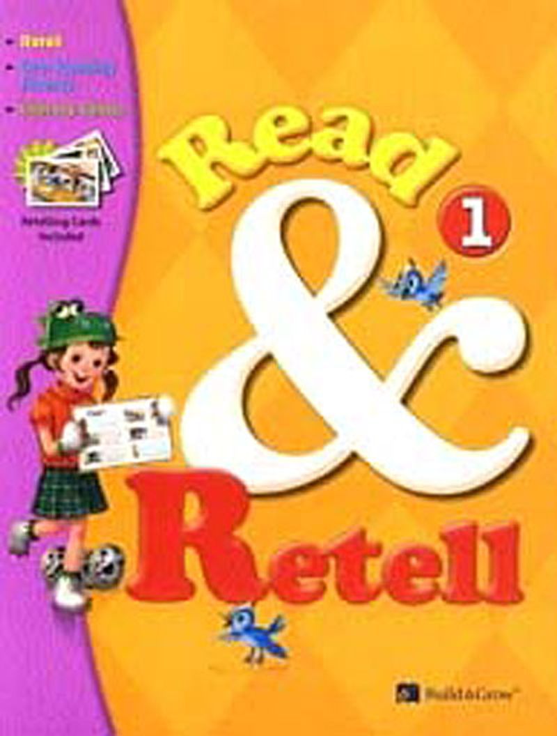 Read - Retell 1 with Workbook +CD kitap kapağı