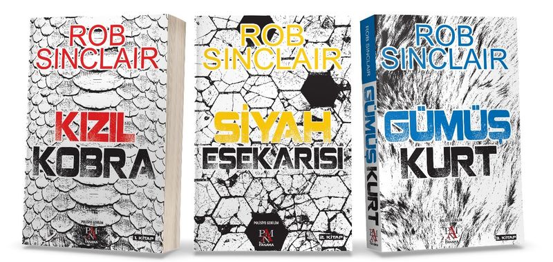 Rob Sinclair Serisi - James Ryker Macerası (3 Kitap) kitap kapağı