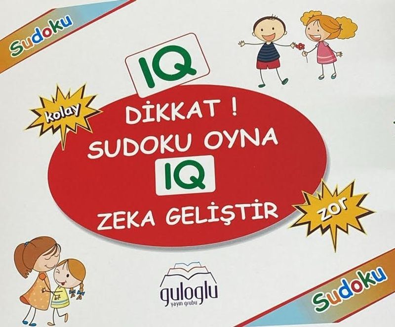 Dikkat! Sudoku Oyna Iq Zeka Geliştir kitap kapağı