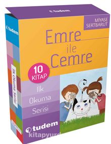 Emre ile Cemre İlk Okuma Serisi (10 Kitap) kitap kapağı