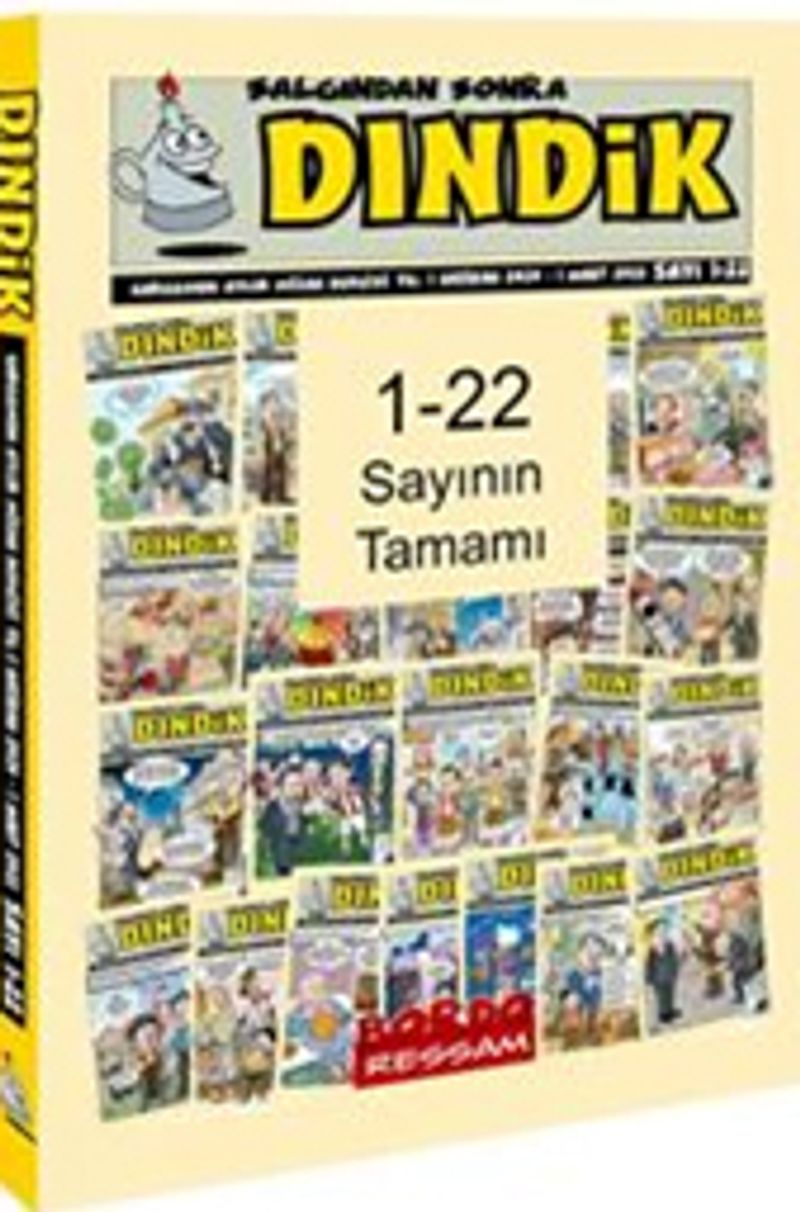 Dındik Dergisi Gakgomun Aylık Mizah Dergisi Tüm Sayılar Tek Kitap (1 Haziran 2020'den 1 Mart 2022'e Kadar 22 Sayı) kitap kapağı