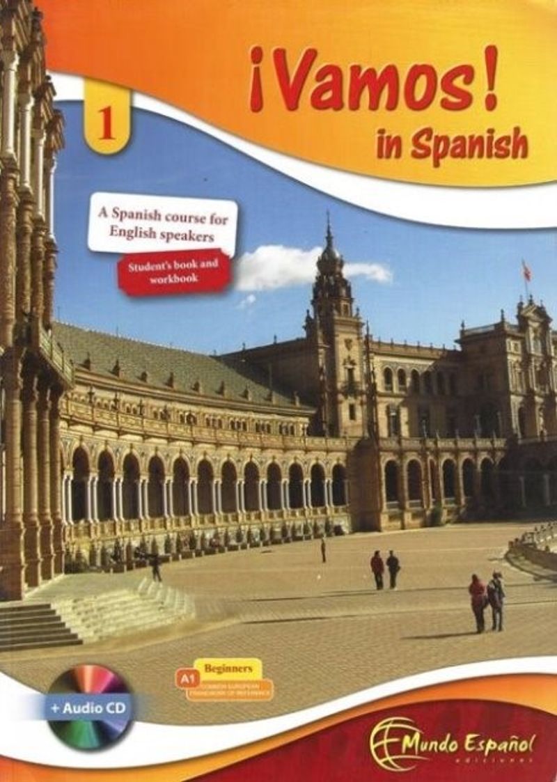 Vamos in Spanish 1 +CD kitap kapağı