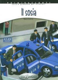 Il Sosia +CD - İtalyanca Okuma Kitabı İleri Seviye (C1-C2) kitap kapağı