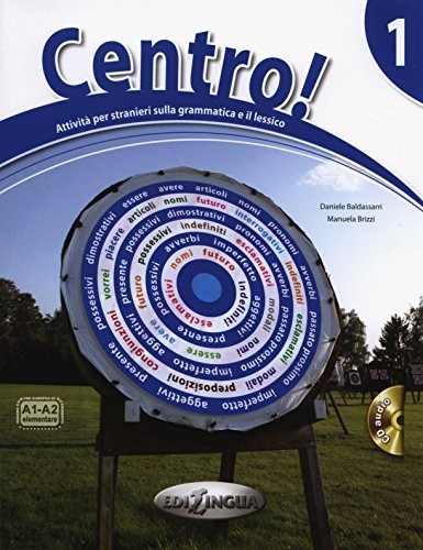 Centro! 1 +CD (İtalyanca Dilbilgisi ve Kelime Çalışmaları) A1-A2 kitap kapağı