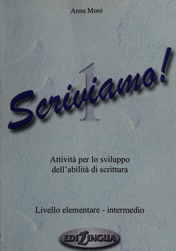 Scriviamo (İtalyanca Temel ve Orta Seviye Yazma) kitap kapağı