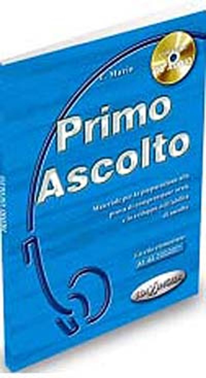 Primo Ascolto +CD (İtalyanca Temel Seviye Dinleme) kitap kapağı