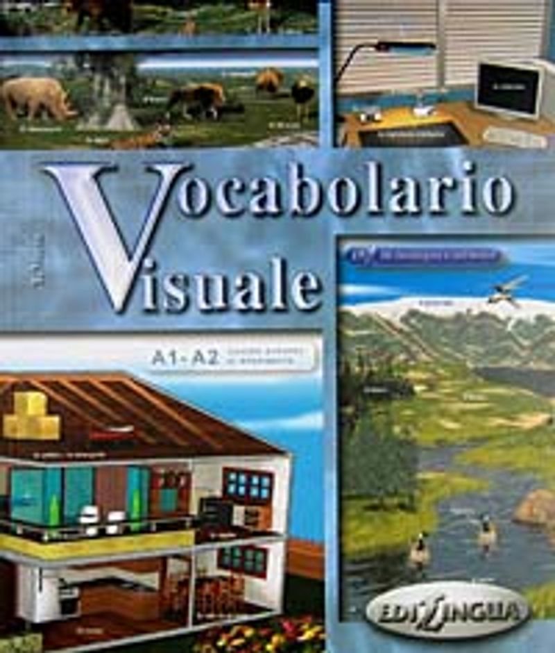 Vocabolario Visuale (İtalyanca 1000 Temel Kelime) kitap kapağı