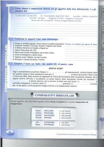 Una grammatica italiana per tutti 2 (İtalyanca Orta Seviye Gramer) kitap kapağı