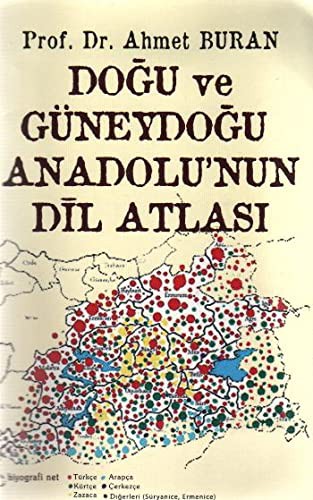 Doğu ve Güneydoğu Anadolu'nun Dil Atlası (Harita) kitap kapağı