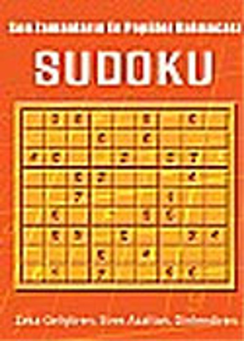 Sudoku/Son Zamanların En Popüler Bulmacası kitap kapağı