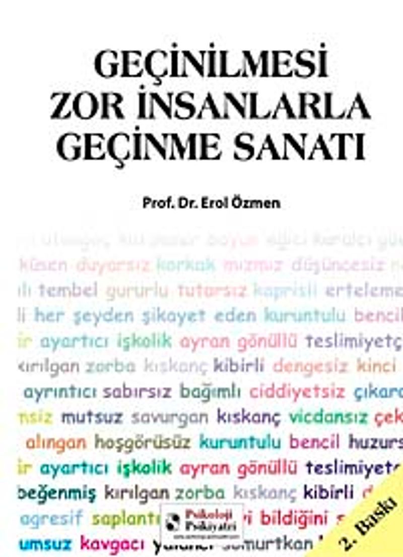 Geçinilmesi Zor İnsanlarla Geçinme Sanatı kitap kapağı
